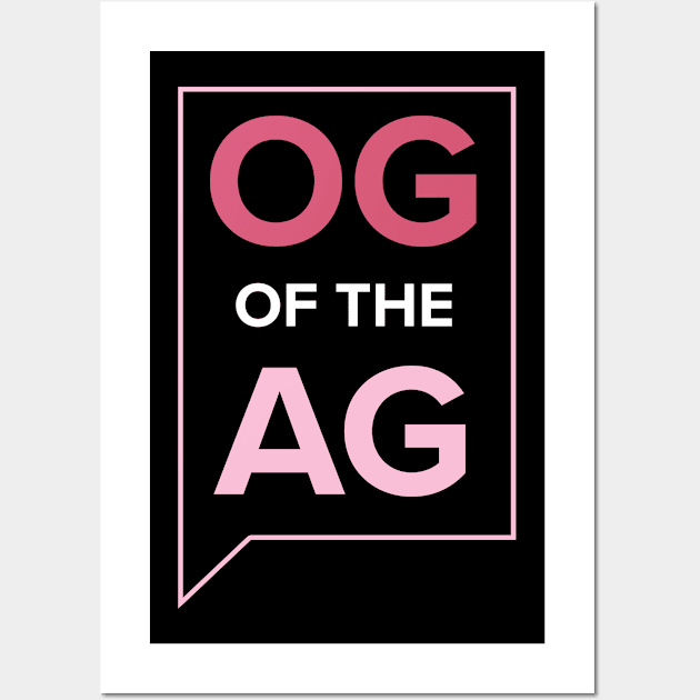 OG of the AG Wall Art by AndysGirls